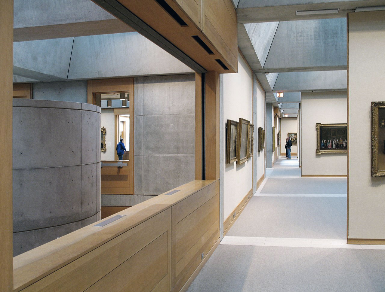 Opening to Void - Yale Center for British Art / Louis Kahn