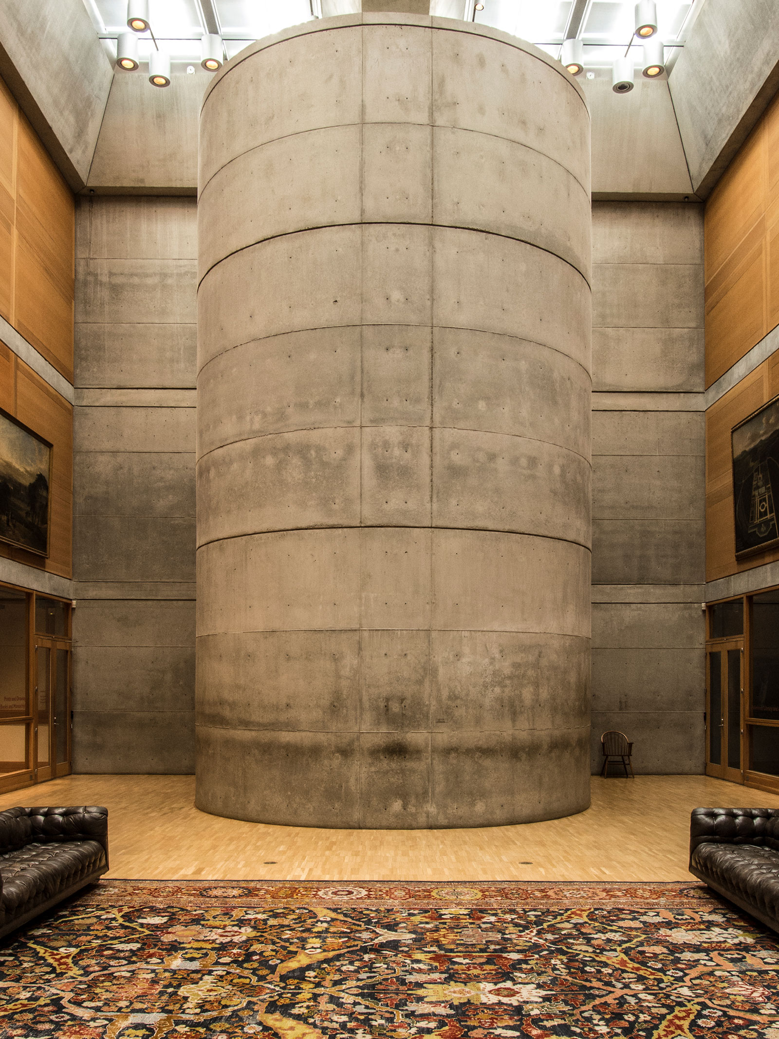 Interior Detail - Yale Center for British Art / Louis Kahn