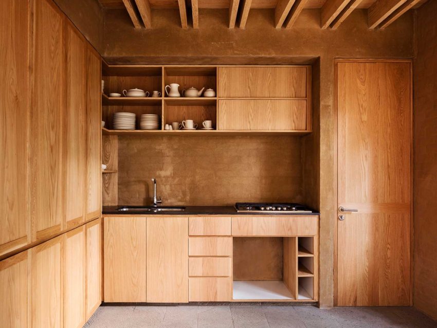 Kitchen Modern Appliances - Wood Kitchen