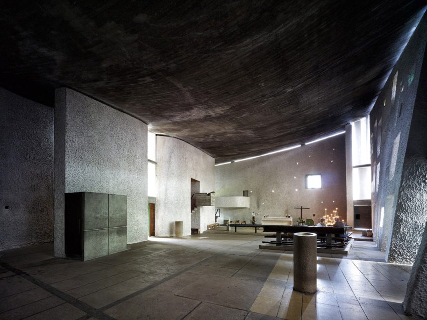 Le Corbusier Ronchamp Chapel chapelle notre dame du haut ArchEyes cemal emden