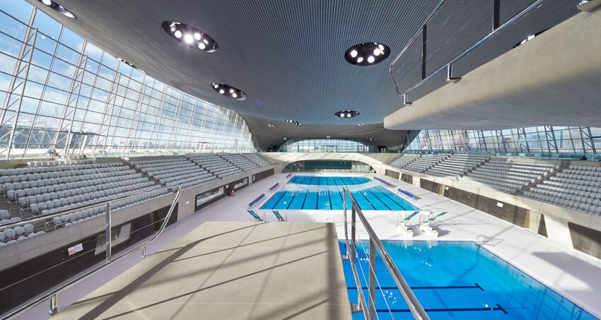 Zaha Hadid London Aquatics Centre ©HuftonCrow