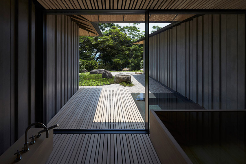 Designing and Building a Water Efficient House - kengo kuma house japan garden