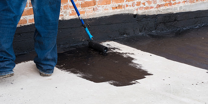Waterproof Your Home - waterproof sealant on concrete