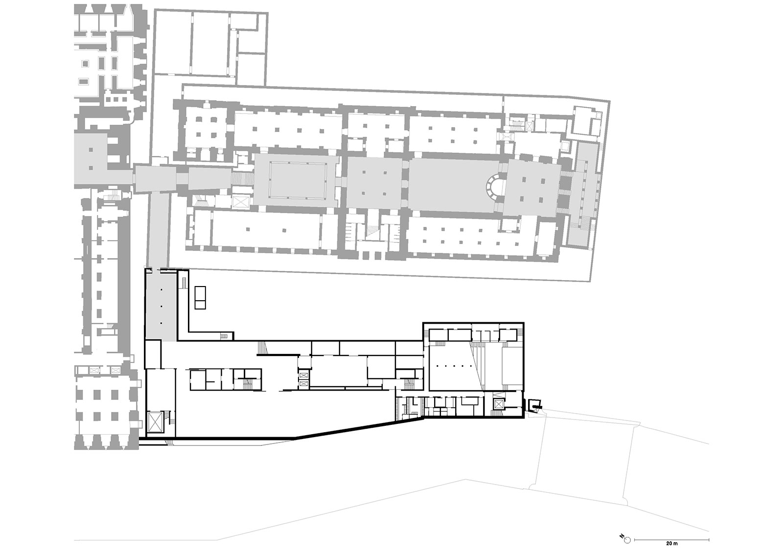 James Simon Galerie Germany David Chipperfield Architects Berlin drawing courtesy of David Chipperfield Architects