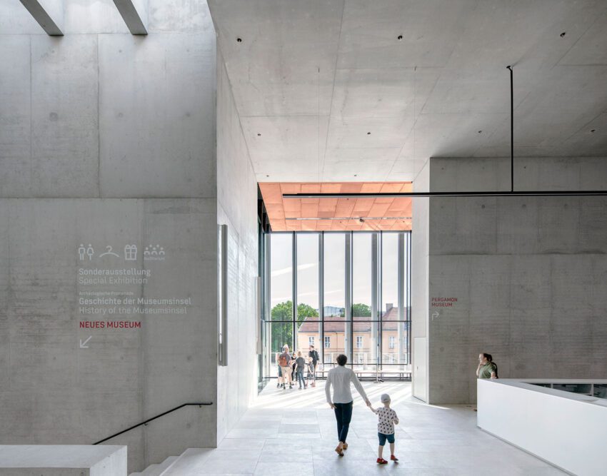 James Simon Galerie Germany David Chipperfield Architects Berlin photograph by Simon Menges
