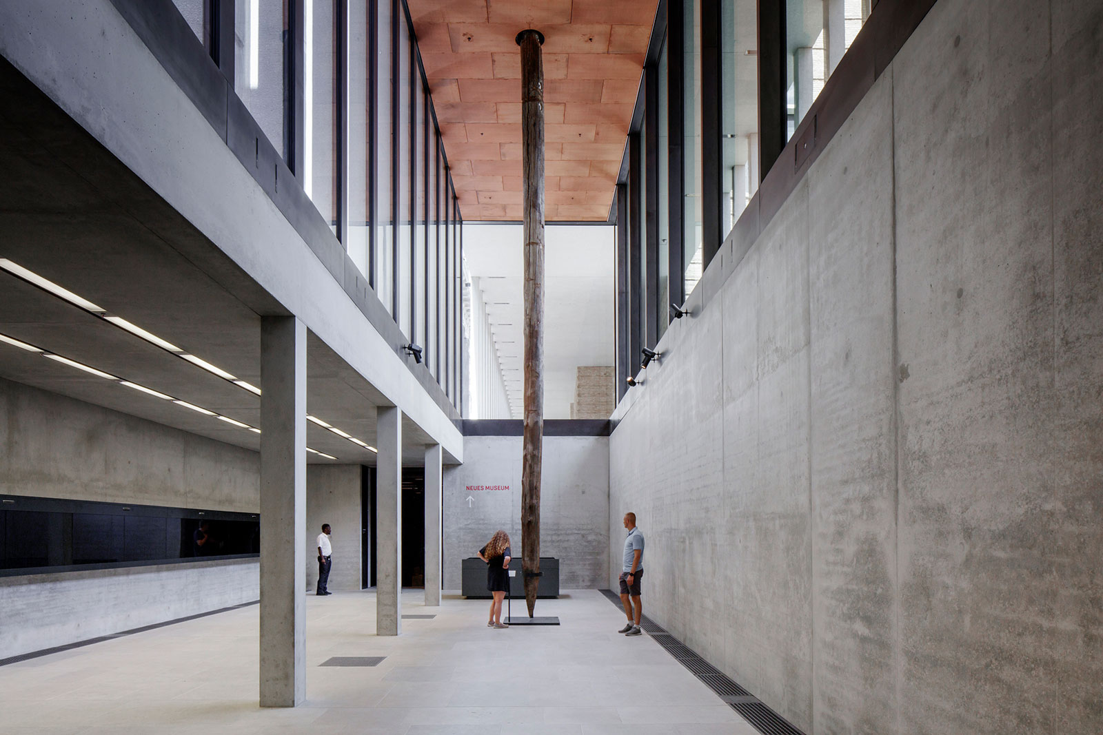 James Simon Galerie Germany David Chipperfield Architects Berlin photograph by Ute Zscharnt