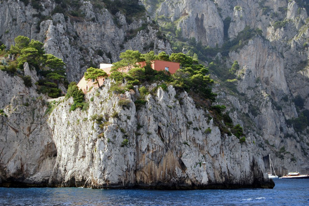 Casa Malaparte Capri Adalberto Libera ArchEyes landscape