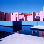 Muralla Roja Apartments color Calpe Spain Ricardo Bofill Taller Arquitectura ArchEyes