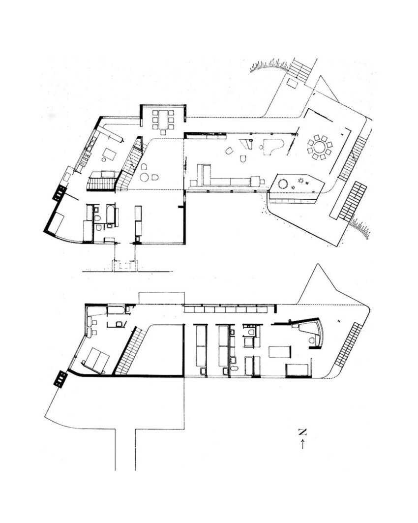 Schminke House Hans Scharoun ArchEyes plans