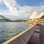 Sydney Opera House Australia auditorium Jorn Utzon architecture building ArchEyes Wojtek Gurak front river