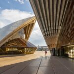 Sydney Opera House Australia auditorium Jorn Utzon architecture building ArchEyes Wojtek Gurak passage