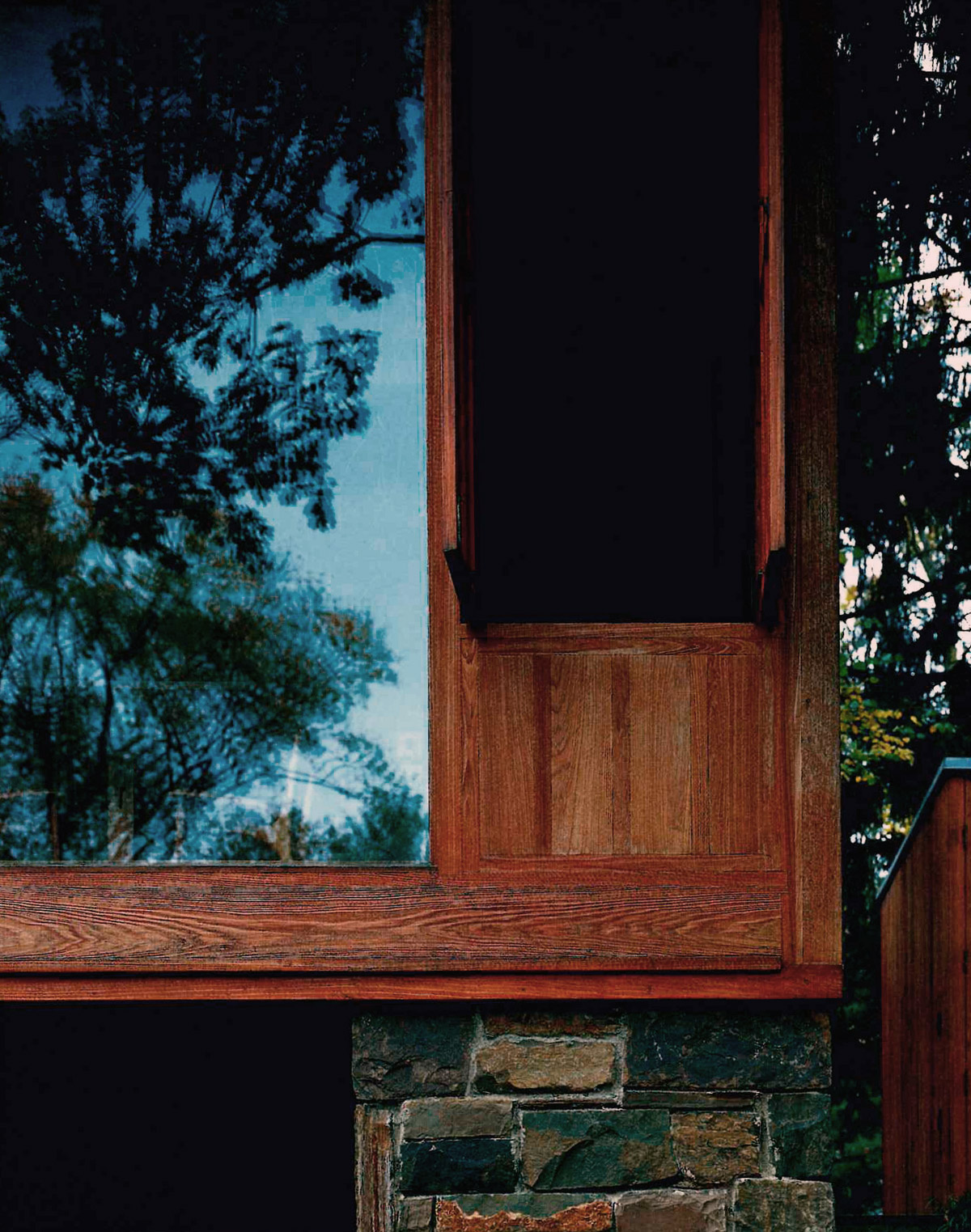 Fisher House Louis Kahn ArchEyes window reflections