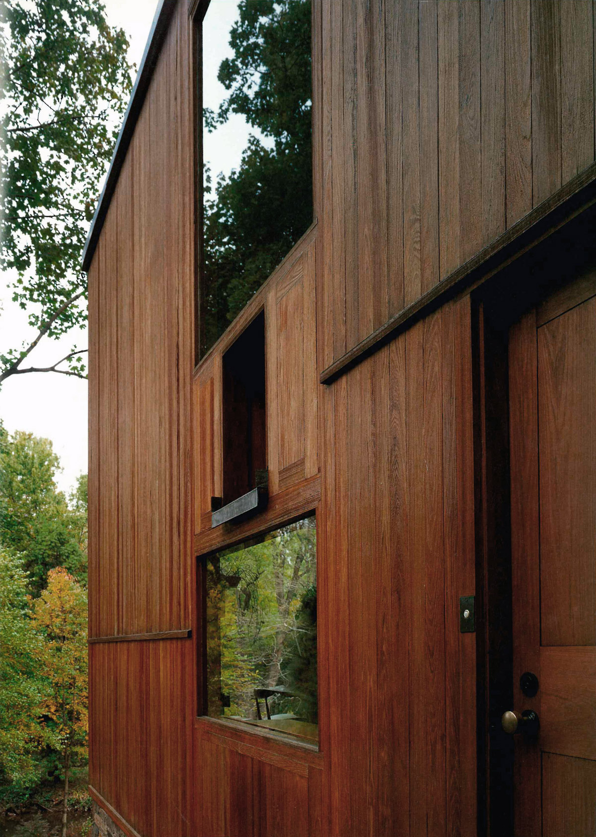 Fisher House Louis Kahn ArchEyes wood facade