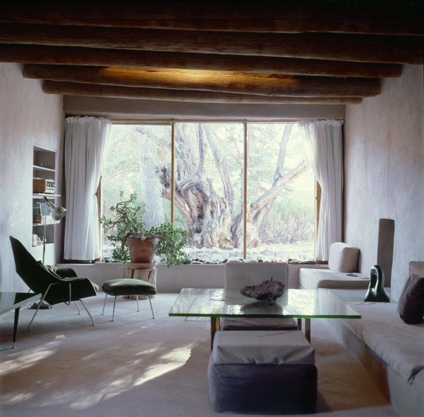 Georgia O Keeffe Home and Studio ArchEyes interior