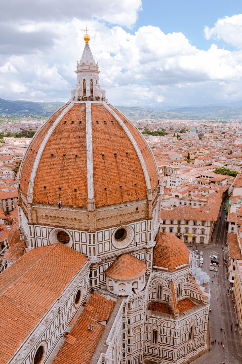 Florence Cathedral The Duomo Santa Maria Fiore Filippo Brunelleschi drew dempsey