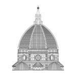 Florence Cathedral The Duomo Santa Maria Fiore Filippo Brunelleschi elevation duome