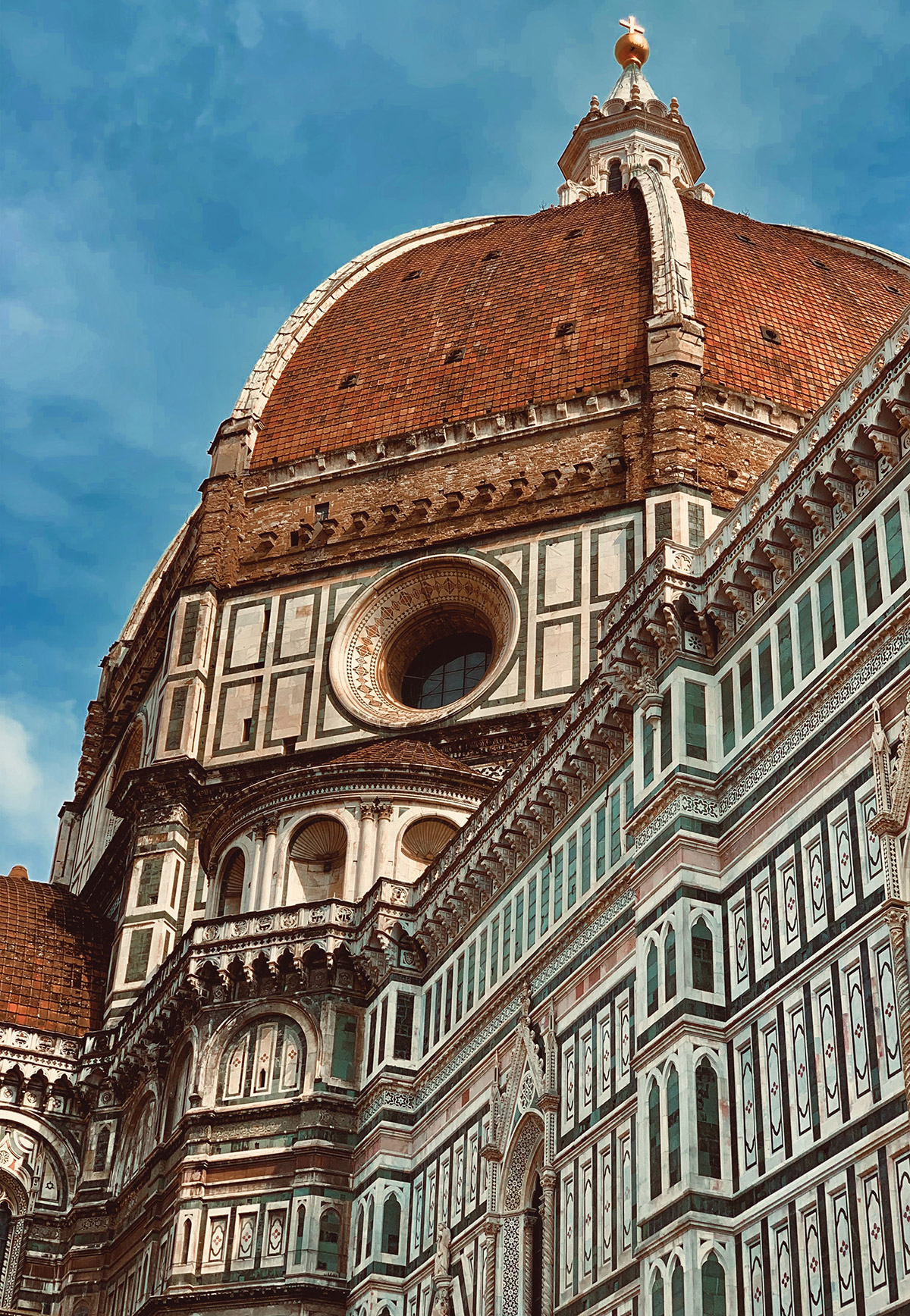 Florence Cathedral The Duomo Santa Maria Fiore Filippo Brunelleschie ariel leek