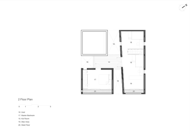 Cuckoo House Tropical Space ArchEyes floor plan
