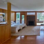 Kahn Korman House Pennsylvania Louis Kahn ArchEyes living room