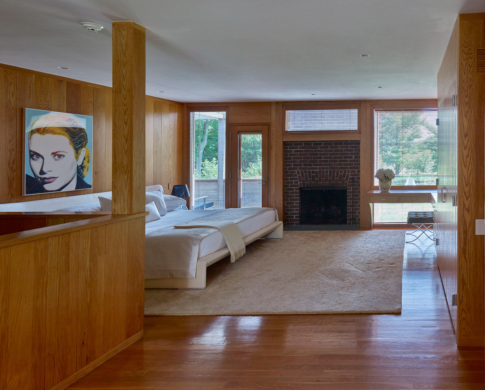 Kahn Korman House Pennsylvania Louis Kahn ArchEyes living room
