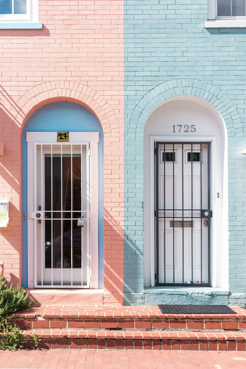 Summer decoration Colors in Facade