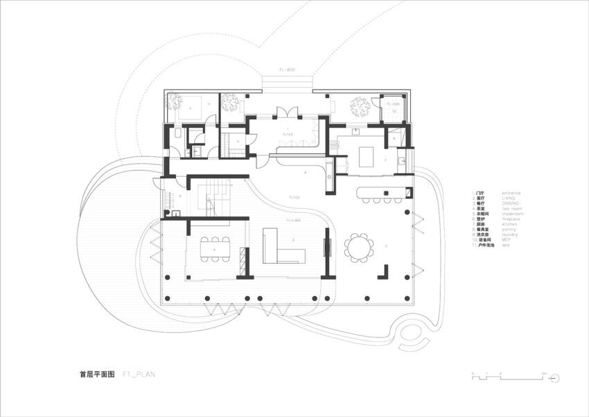 Anna Garden House Beijing Kiki ARCHi ArchEyes F Plan