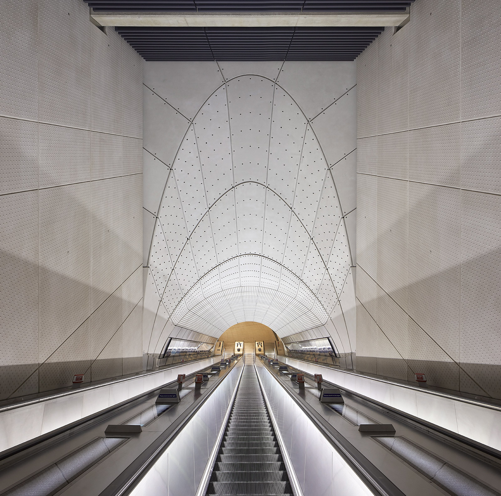 Elizabeth line Grimshaw photos by Hufton Crow