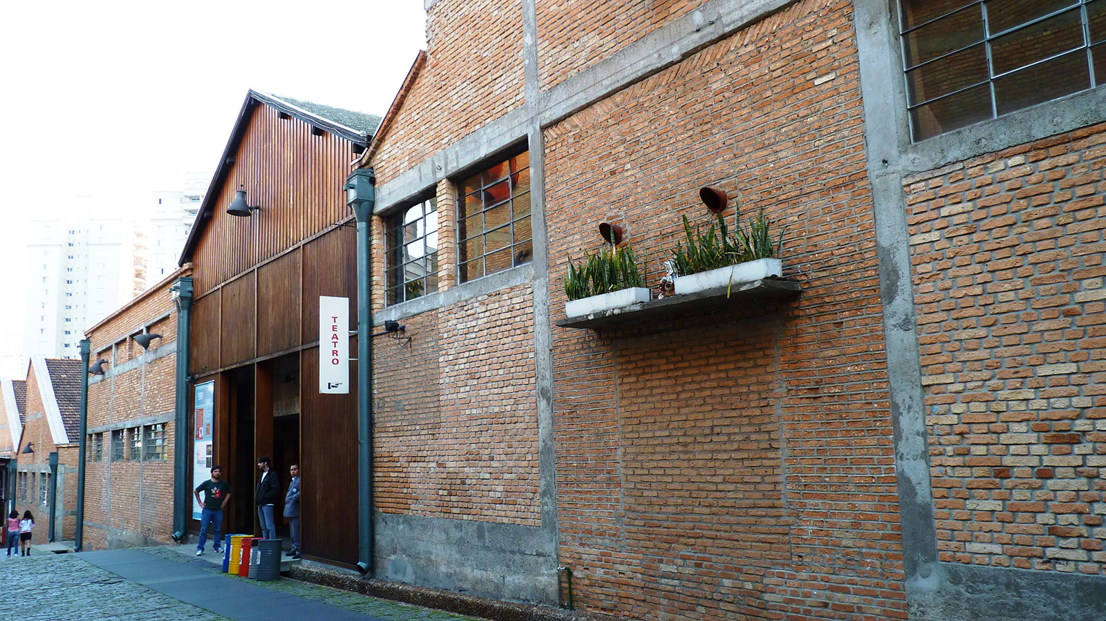 Lina Bo Bardi SESC Pompeia Factory Sao Paulo Architecture ArchEyes Andreia Reis