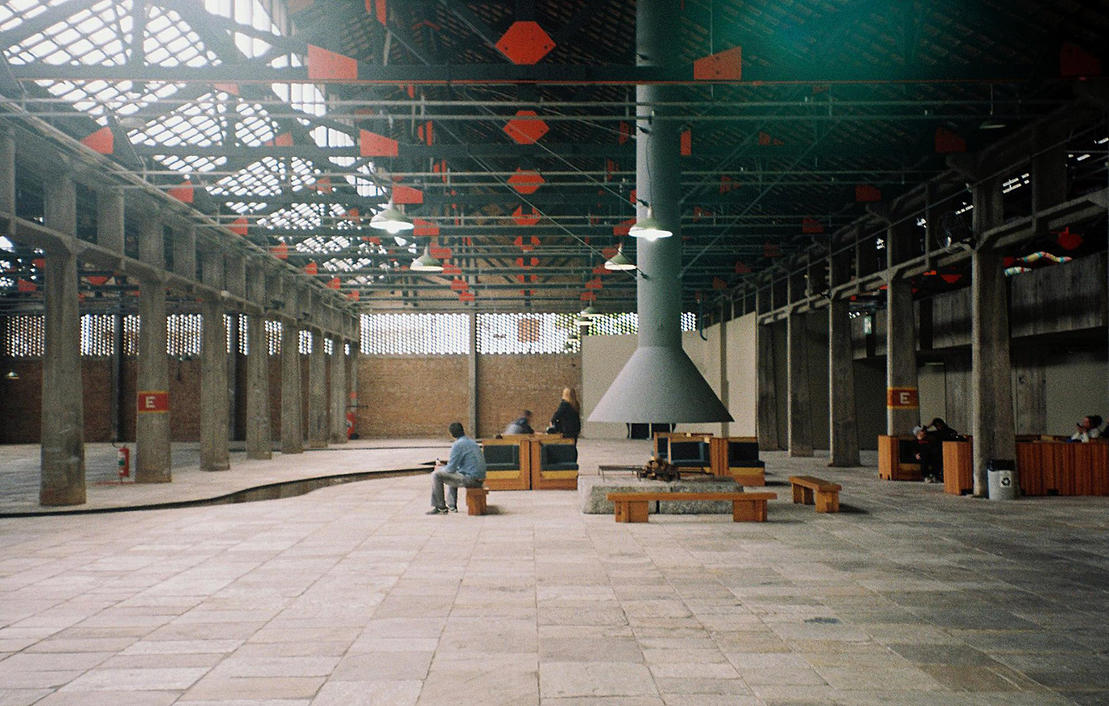 Lina Bo Bardi SESC Pompeia Factory Sao Paulo Architecture ArchEyes Ciro Miguel