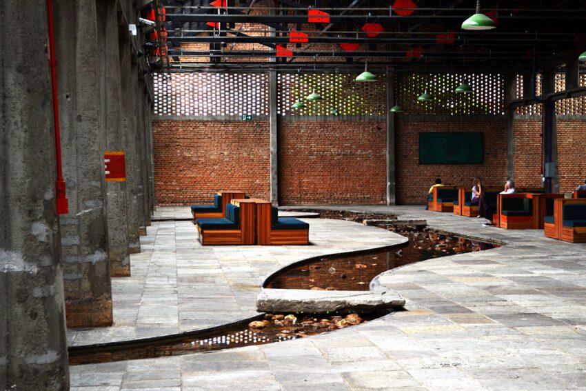Lina Bo Bardi SESC Pompeia Factory Sao Paulo Architecture ArchEyes Nayara Cespedes