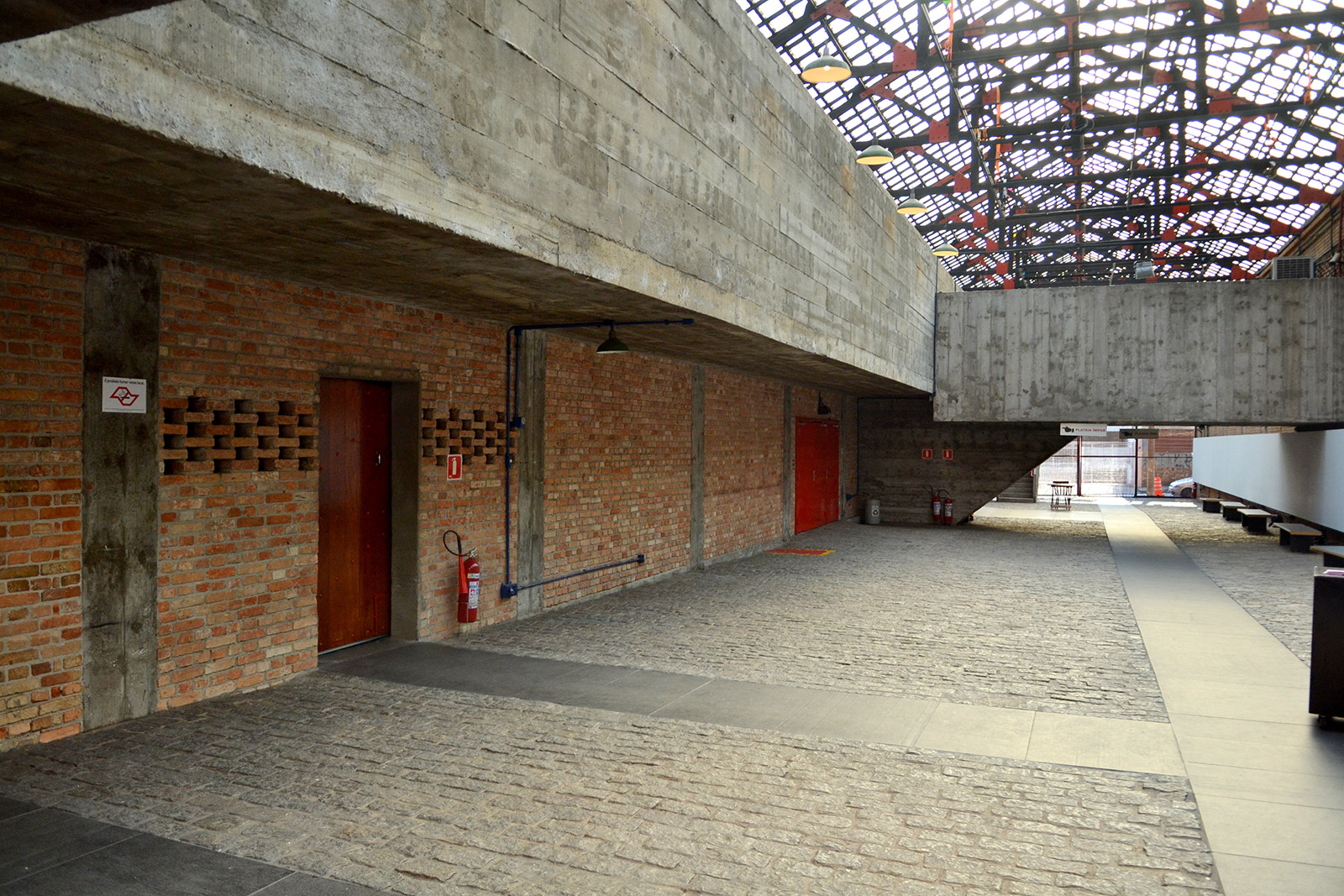 Lina Bo Bardi SESC Pompeia Factory Sao Paulo Architecture ArchEyes Sergio Zeiger
