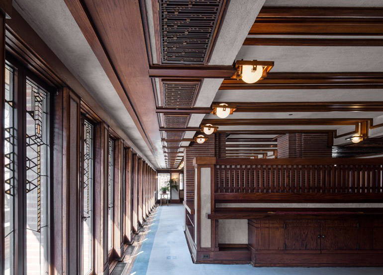 Frederick C Robie House Woodlawn Avenue Chicago Cook County Archeyes Andrew Bruah