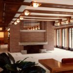 Frederick C Robie House Woodlawn Avenue Chicago Cook County Archeyes interior