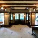 Frederick C Robie House Woodlawn Avenue Chicago Cook County Archeyes interior