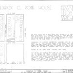 Frederick C Robie House Woodlawn Avenue Chicago Cook County Archeyes site plan