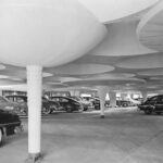 Frank Lloyd Wright Johnson Wax Headquarters Building ArchEyes parking