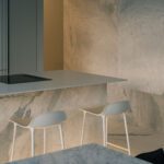 Furrow Minimalistic Interior Apartment Design STIPFOLD Architects ArchEyes counter