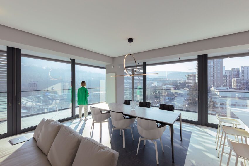 Furrow Minimalistic Interior Apartment Design STIPFOLD Architects ArchEyes living