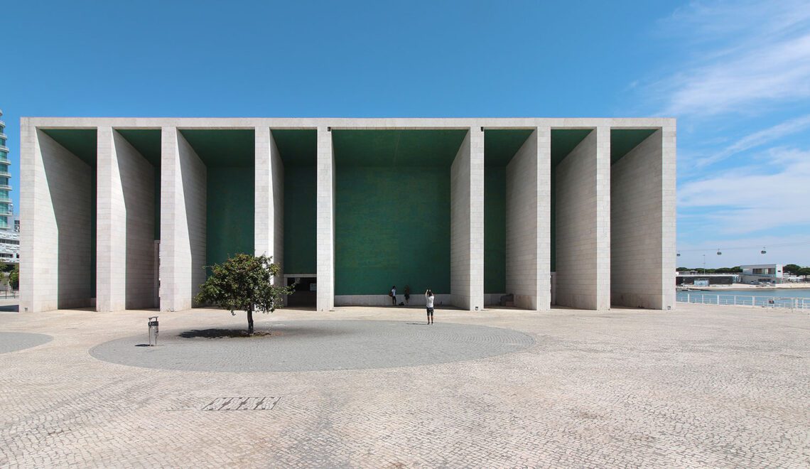 Portuguese Pavilion Alvaro Siza ArchEyes Expo facade