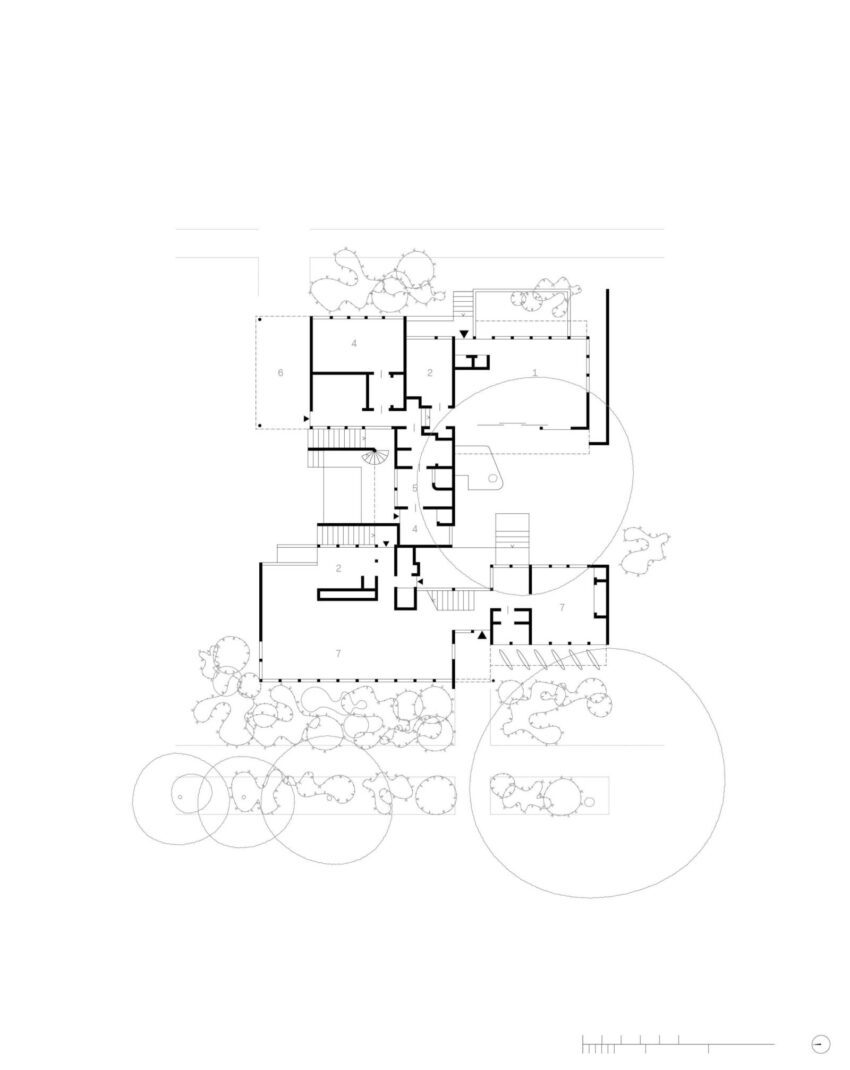 Richard Neutra VDL Studio Residence Los Angeles Archeyes floor plan