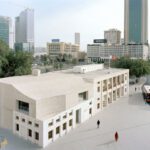 Aerial view MaximeDelvaux PostOffice Customs House Restoration Studio Anne Holtrop Manama Bahrain Cultural Heritage