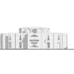 Louis Kahn National Parliament of bangladesh ArchEyes Elevation