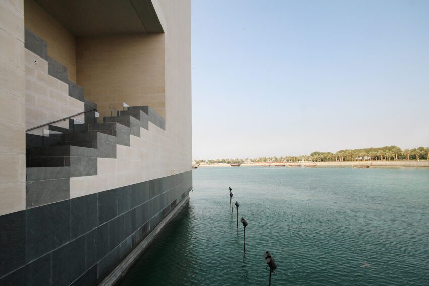 Museum Islamic Art Doha I M Pei ArchEyes water