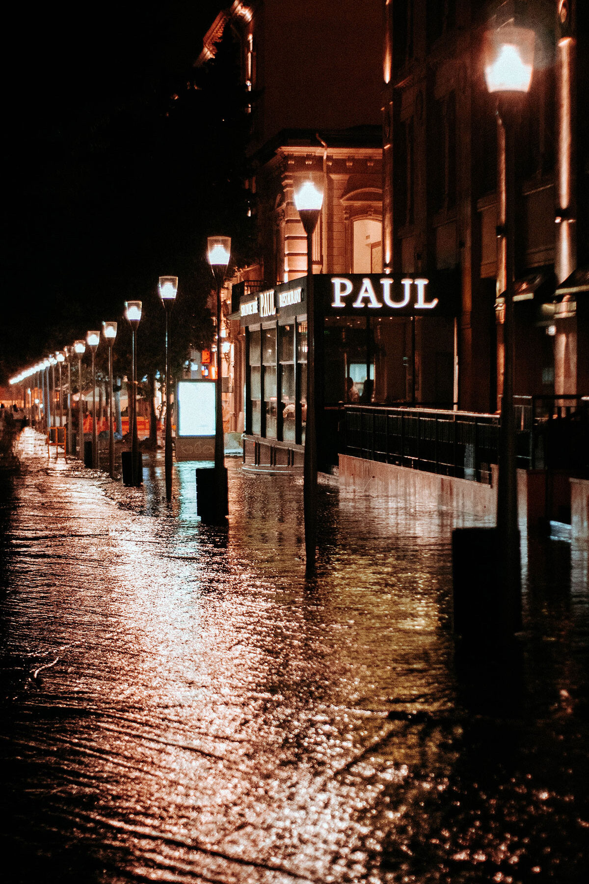 Flooded city photograph by Ulvi Safari. 
