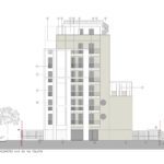 Calipso Apartments Milan Degli Esposti Architetti ArchEyes Elevation A