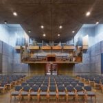First Unitarian Church Rochester Louis Kahn New York Brick ArchEyes Cemal emden auditorium