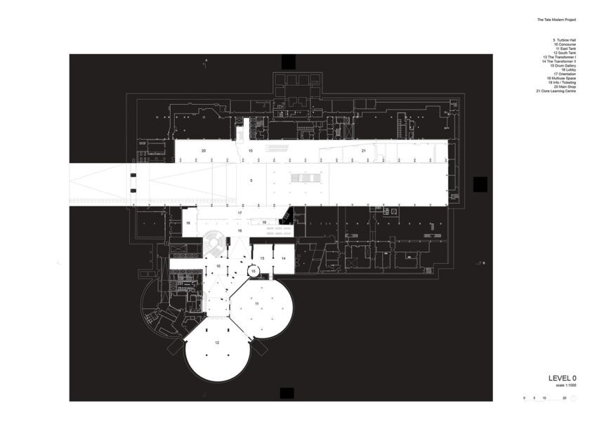 Tate Modern Herzog and de Meuron London Museum Cultural Landscape ArchEyes floor plan
