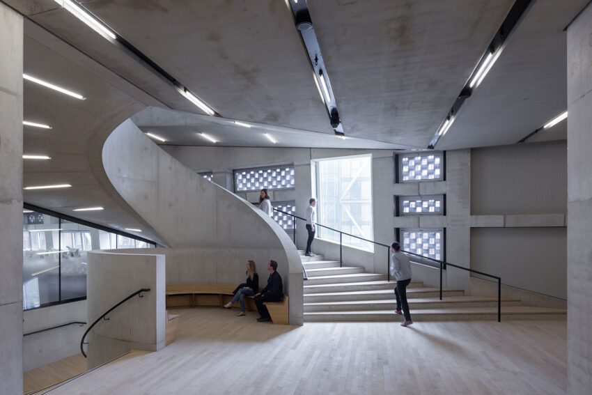Tate Modern Herzog and de Meuron London Museum Cultural Landscape ArchEyes stairs
