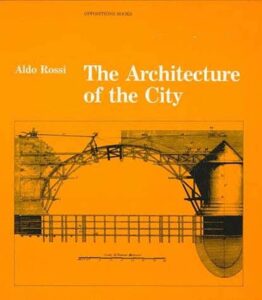 Architecture Book Cover of The Architecture of the City by Aldo Rossi