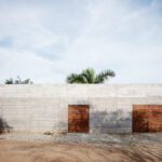 The Zicatela House Ludwig Godefroy Landscapes Oaxaca Concrete Mexico ArchEyes facade
